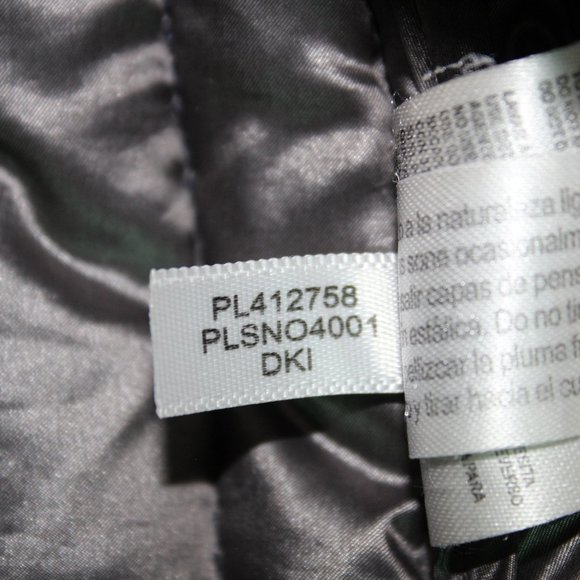 Andrew Marc Premium Down Packable Quilted Navy Hooded Full Zip Puffer Jacket ~S~ - Picture 12 of 12